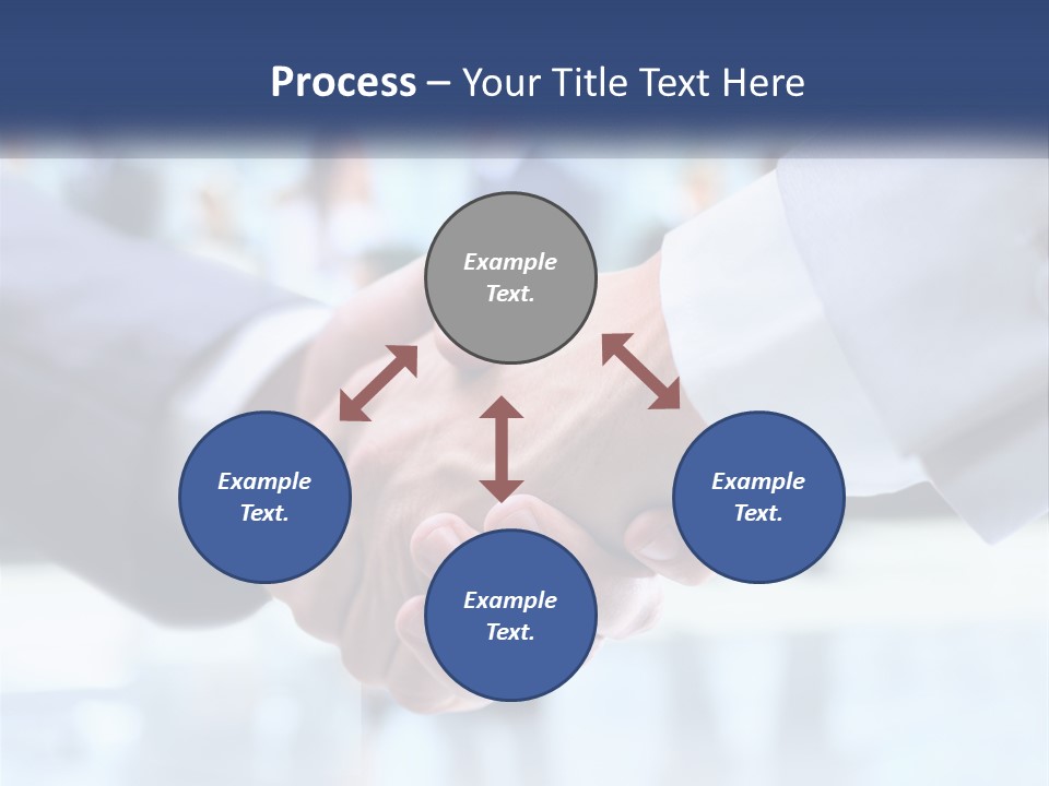 Beach Older Family PowerPoint Template