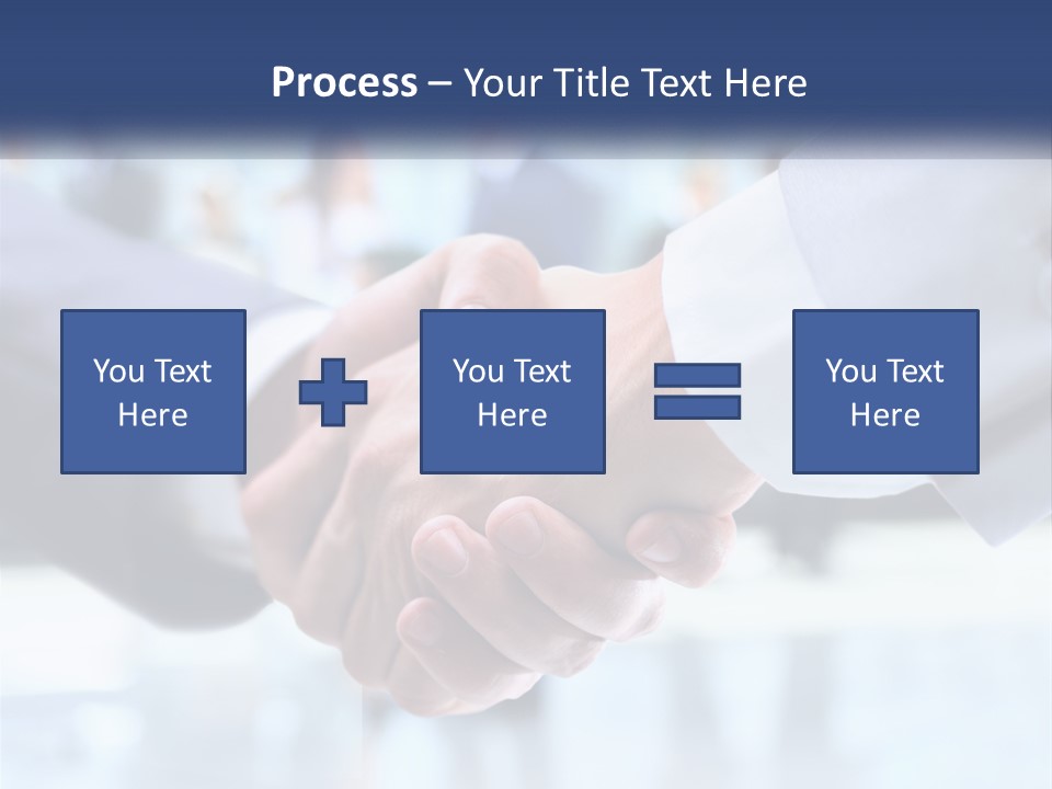 Beach Older Family PowerPoint Template