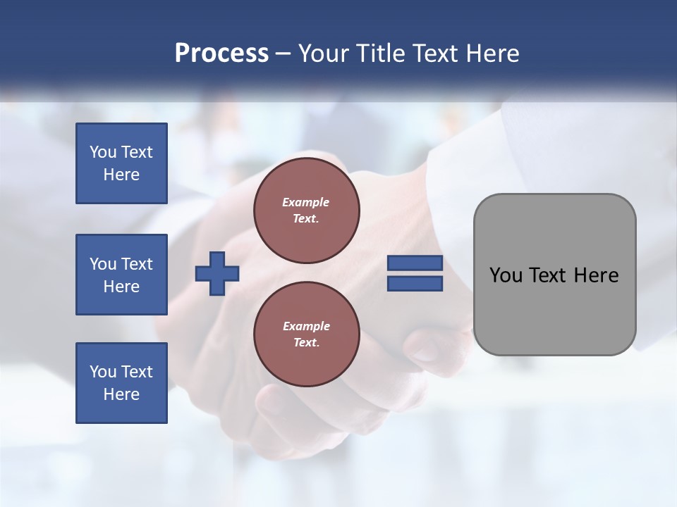 Beach Older Family PowerPoint Template