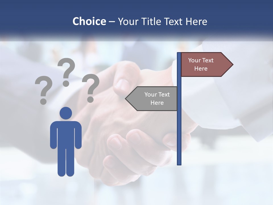 Beach Older Family PowerPoint Template