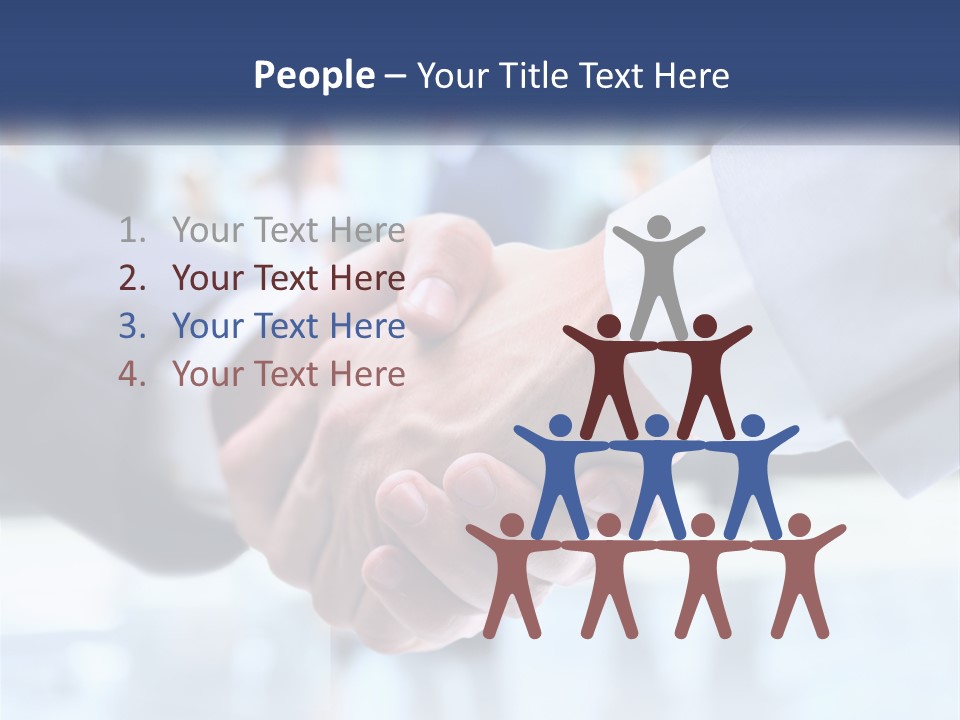 Beach Older Family PowerPoint Template