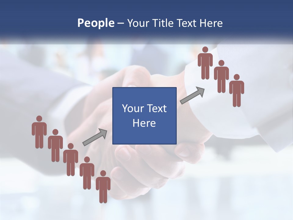 Beach Older Family PowerPoint Template