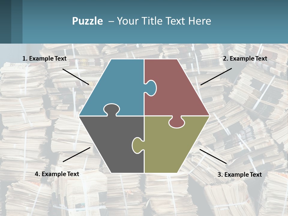 Woman Caucasian Sunrise PowerPoint Template