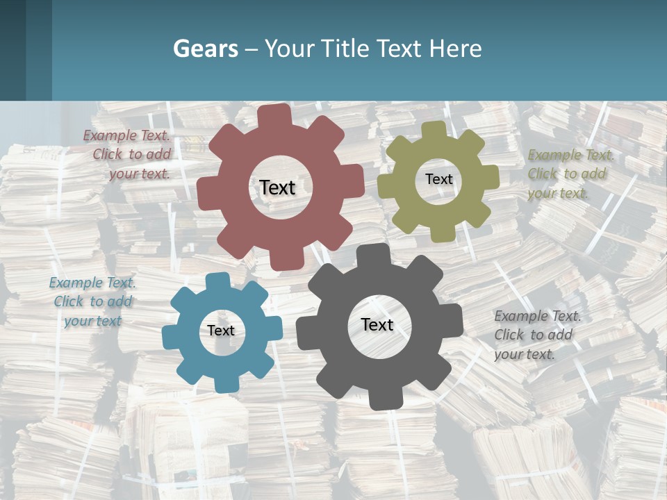 Woman Caucasian Sunrise PowerPoint Template