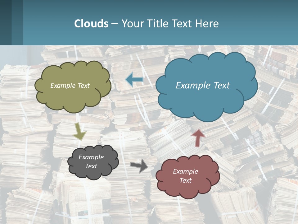 Woman Caucasian Sunrise PowerPoint Template