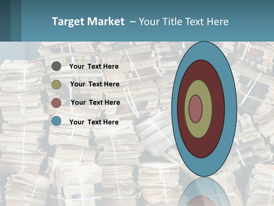 Woman Caucasian Sunrise PowerPoint Template