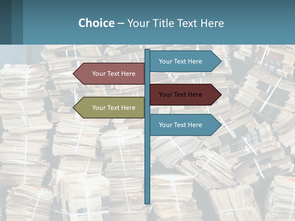 Woman Caucasian Sunrise PowerPoint Template