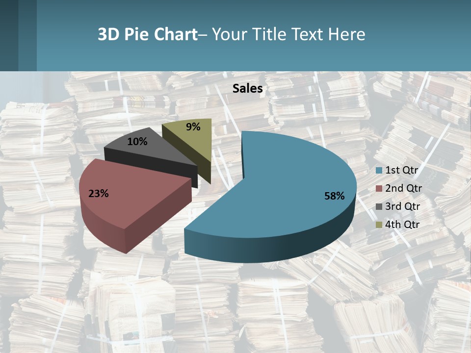 Woman Caucasian Sunrise PowerPoint Template