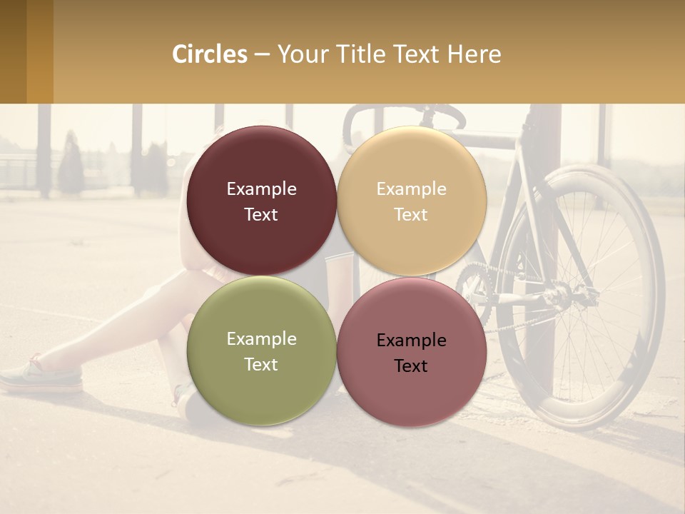 Sunset Sad Lifestyle PowerPoint Template