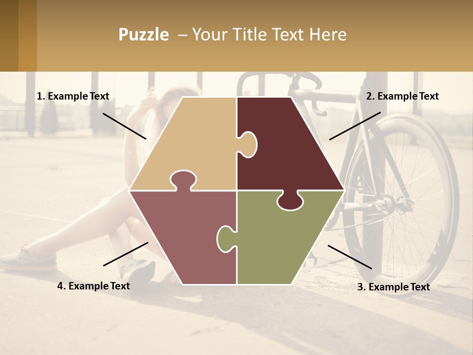 Sunset Sad Lifestyle PowerPoint Template
