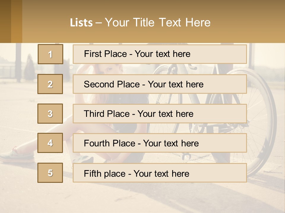 Sunset Sad Lifestyle PowerPoint Template