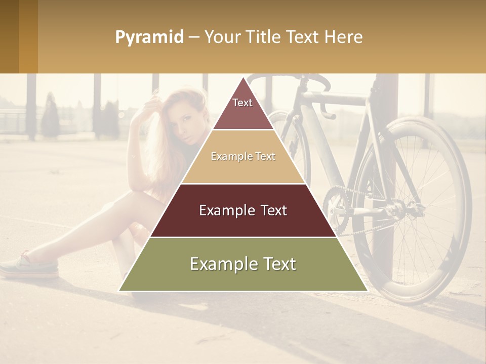 Sunset Sad Lifestyle PowerPoint Template