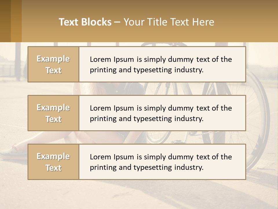 Sunset Sad Lifestyle PowerPoint Template
