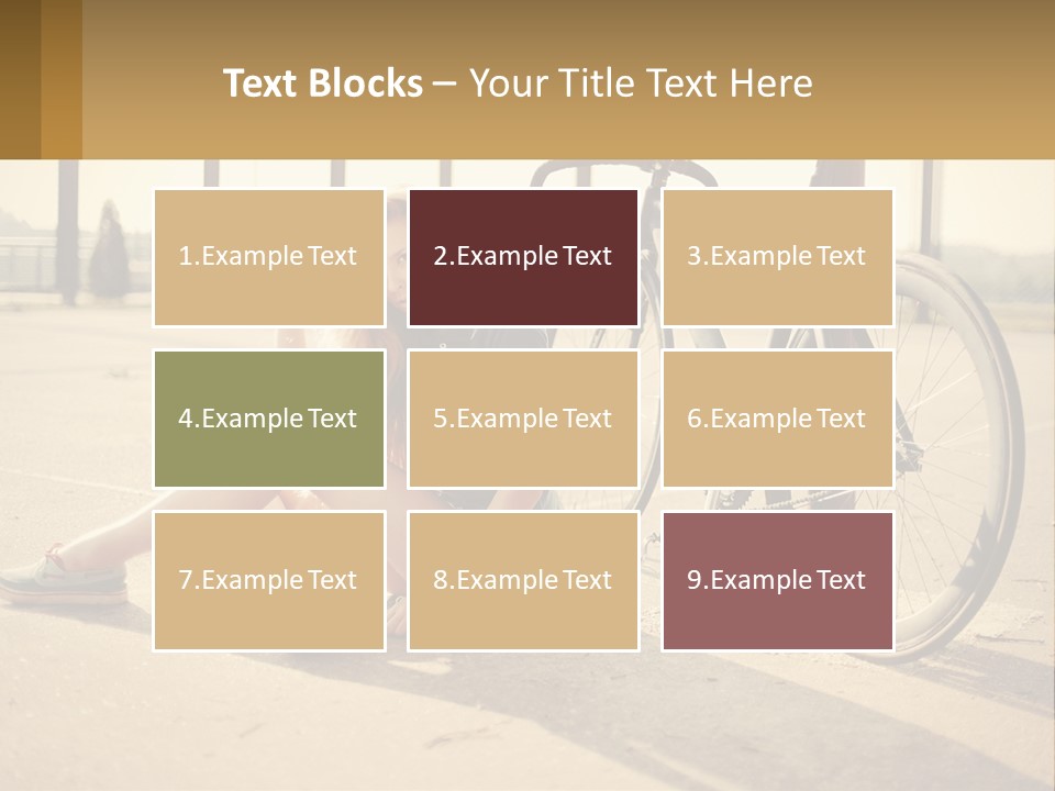 Sunset Sad Lifestyle PowerPoint Template
