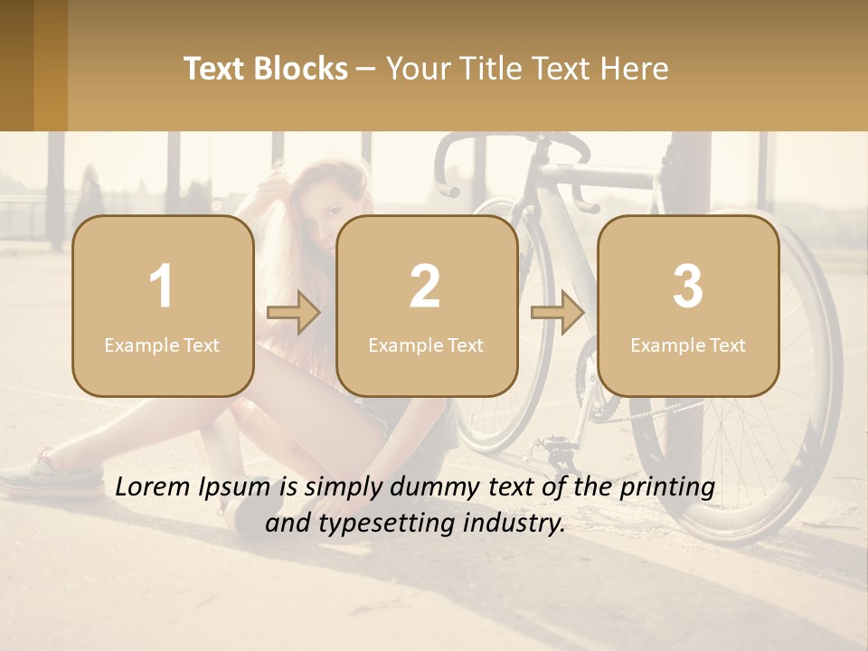 Sunset Sad Lifestyle PowerPoint Template