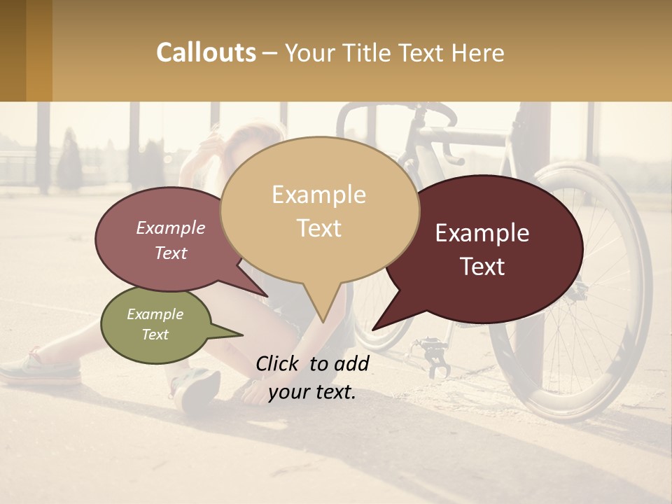 Sunset Sad Lifestyle PowerPoint Template