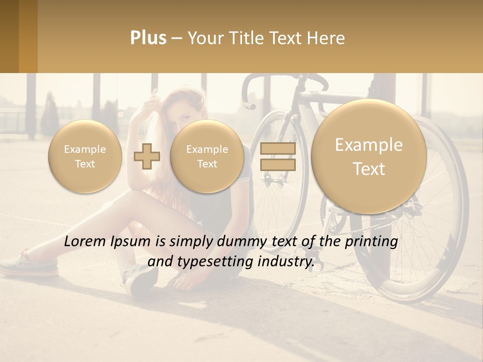 Sunset Sad Lifestyle PowerPoint Template