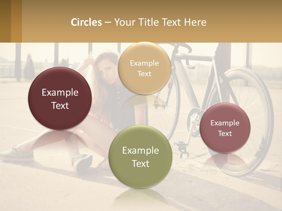 Sunset Sad Lifestyle PowerPoint Template