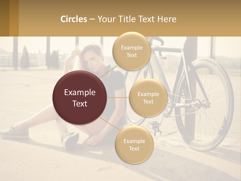 Sunset Sad Lifestyle PowerPoint Template