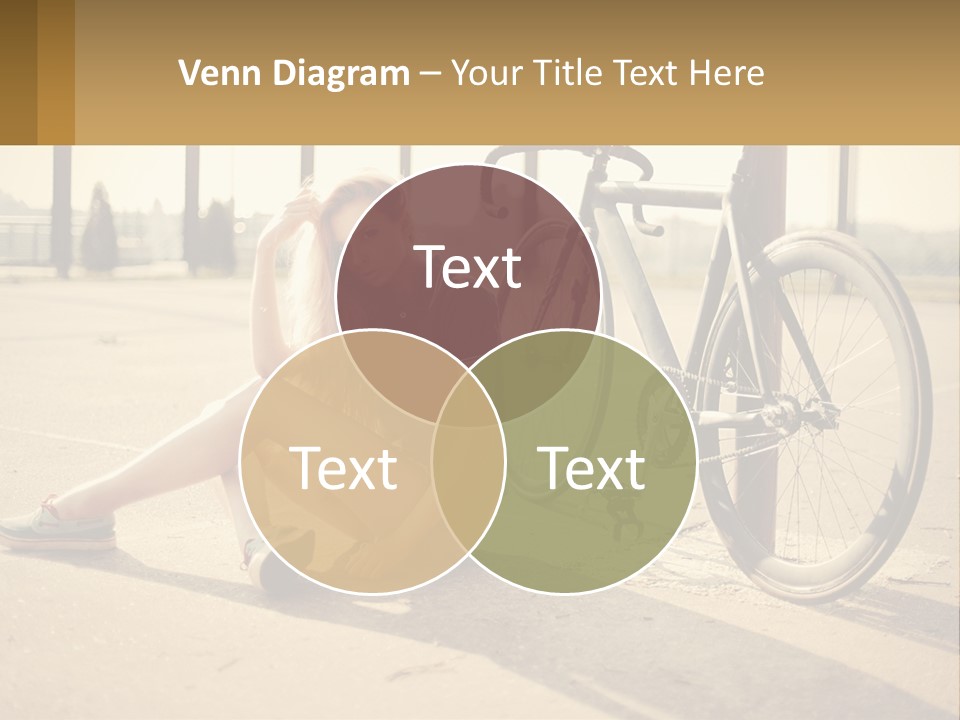 Sunset Sad Lifestyle PowerPoint Template