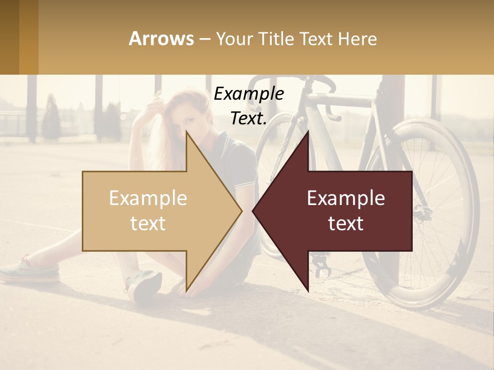 Sunset Sad Lifestyle PowerPoint Template
