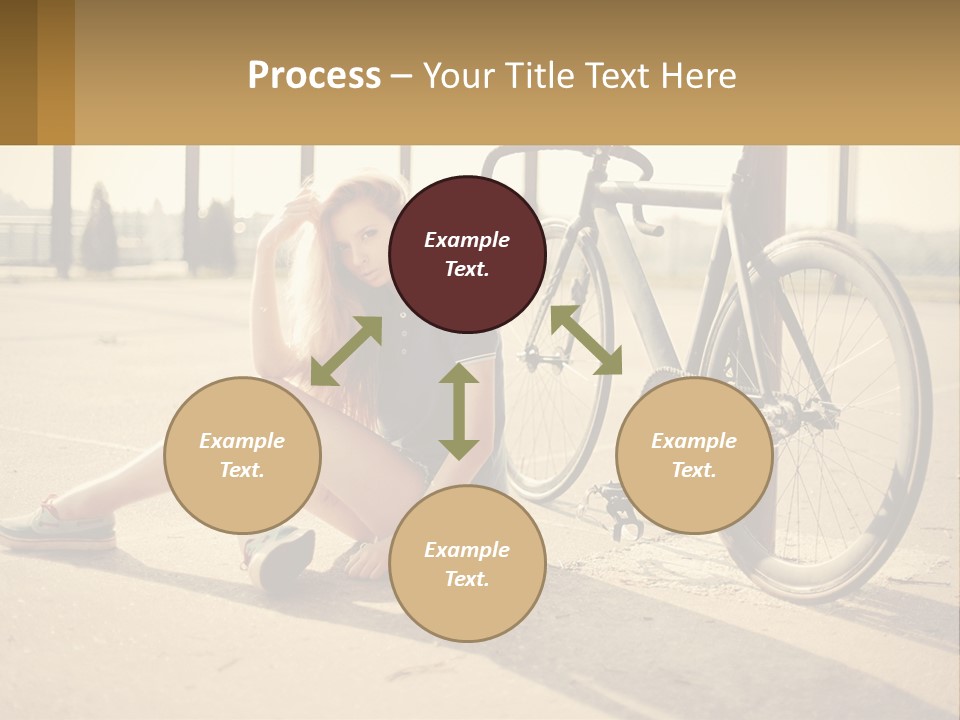 Sunset Sad Lifestyle PowerPoint Template