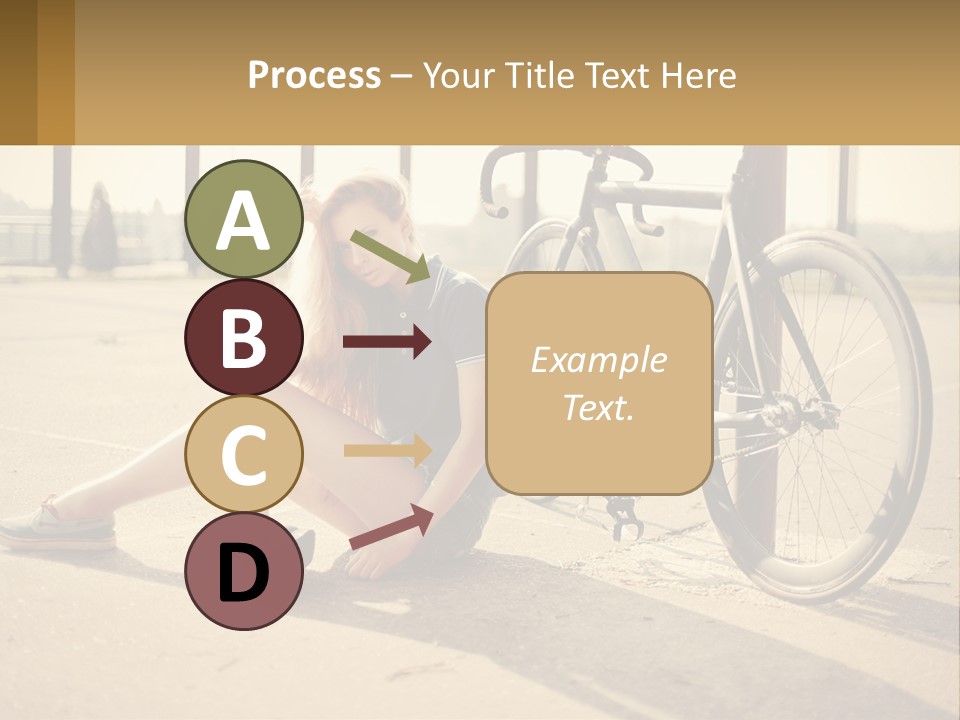 Sunset Sad Lifestyle PowerPoint Template