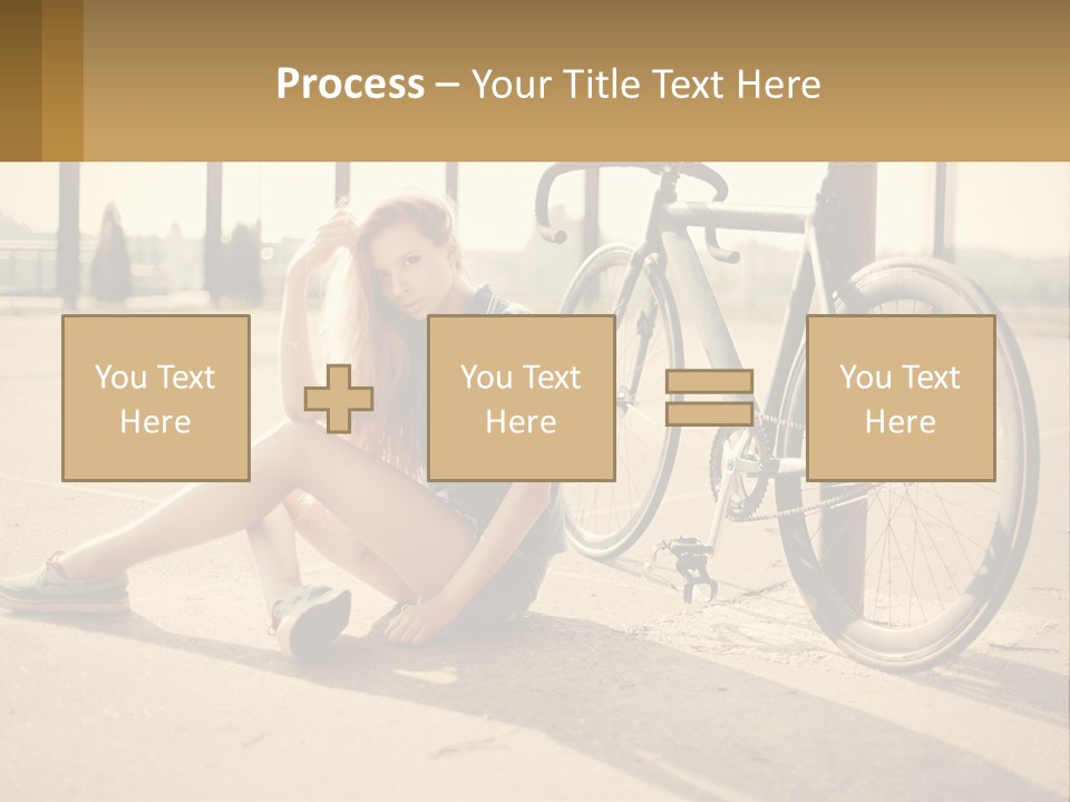Sunset Sad Lifestyle PowerPoint Template