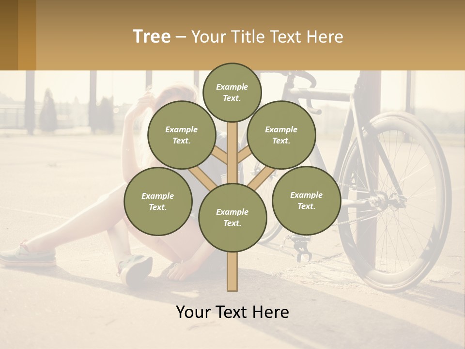 Sunset Sad Lifestyle PowerPoint Template