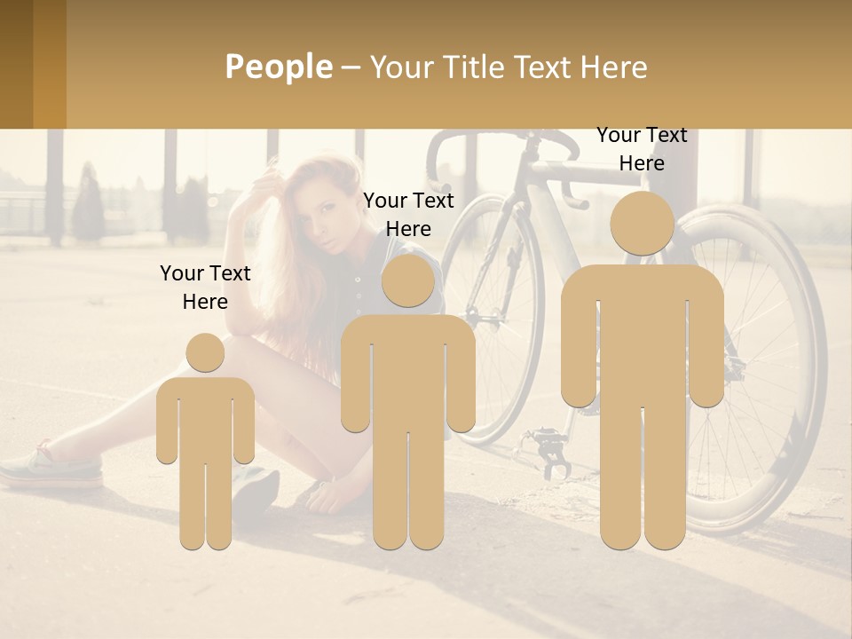 Sunset Sad Lifestyle PowerPoint Template