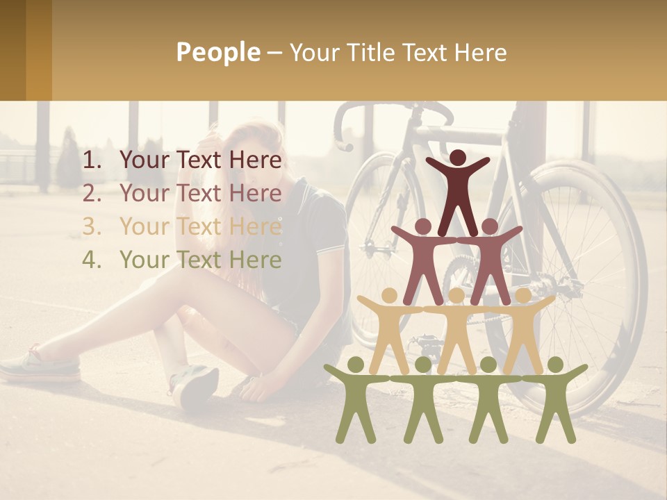 Sunset Sad Lifestyle PowerPoint Template