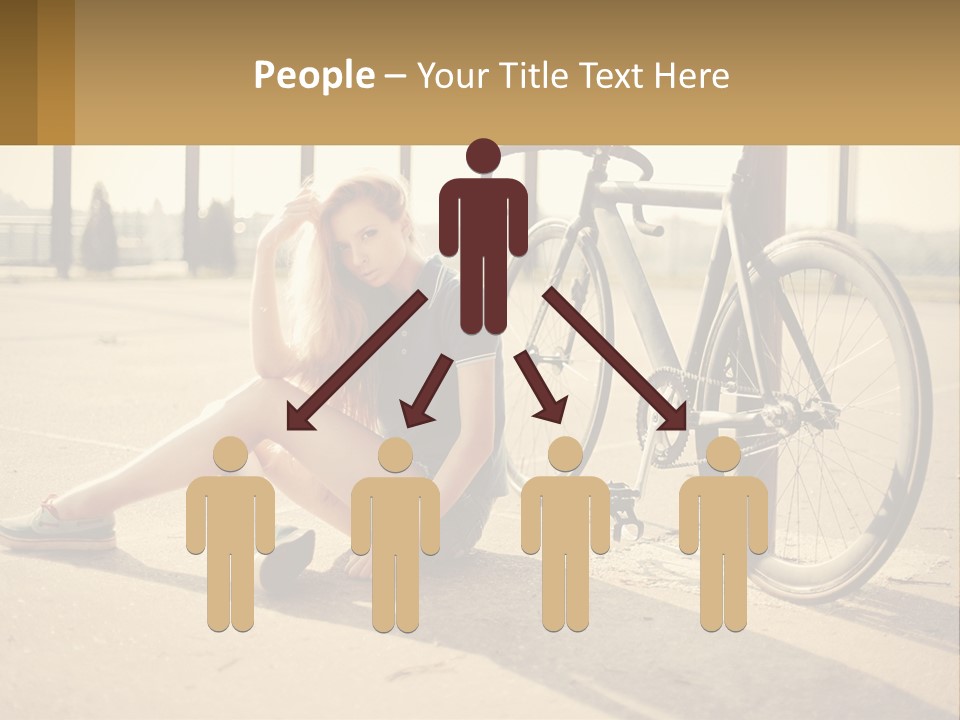 Sunset Sad Lifestyle PowerPoint Template