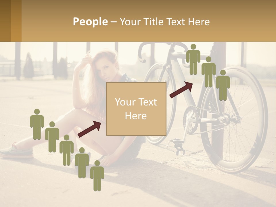 Sunset Sad Lifestyle PowerPoint Template