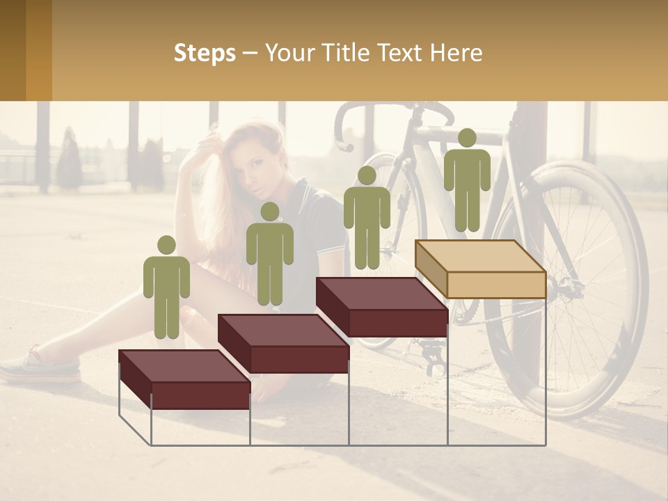 Sunset Sad Lifestyle PowerPoint Template