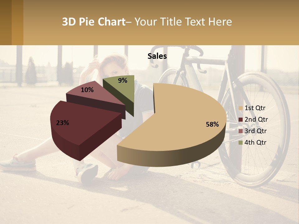 Sunset Sad Lifestyle PowerPoint Template