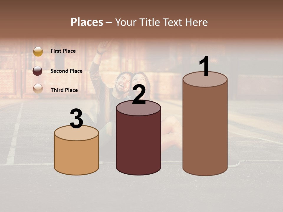 Sea Elderly Wave PowerPoint Template