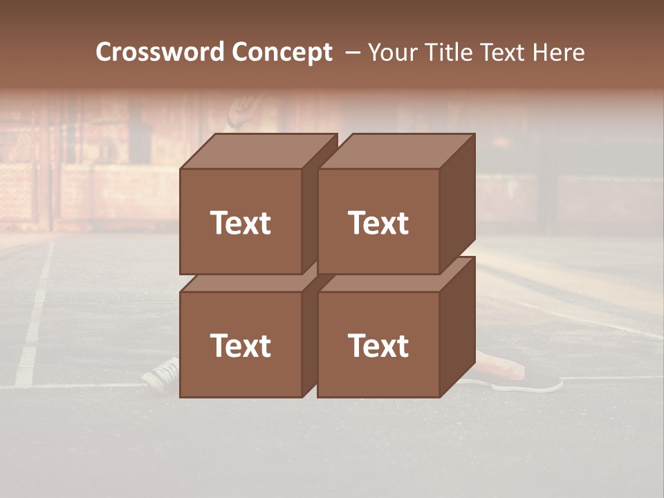 Sea Elderly Wave PowerPoint Template