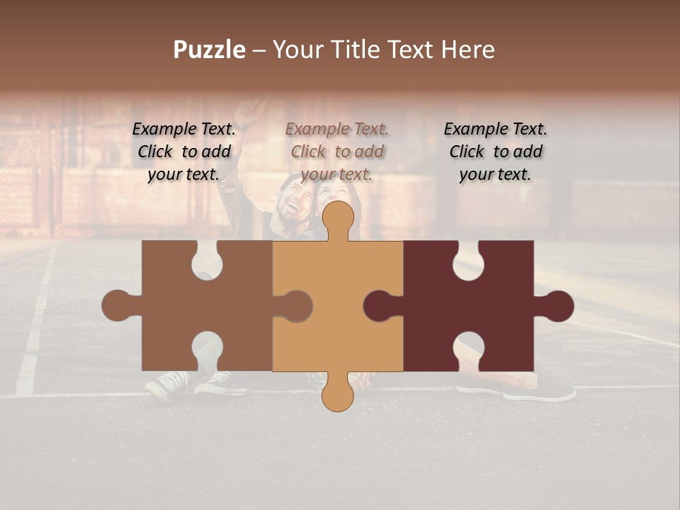 Sea Elderly Wave PowerPoint Template