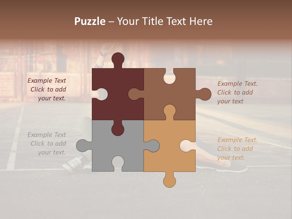 Sea Elderly Wave PowerPoint Template