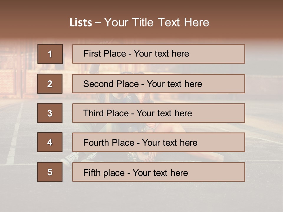 Sea Elderly Wave PowerPoint Template