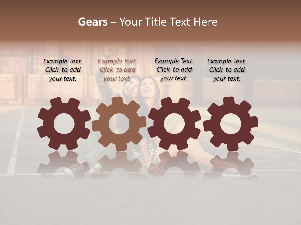 Sea Elderly Wave PowerPoint Template