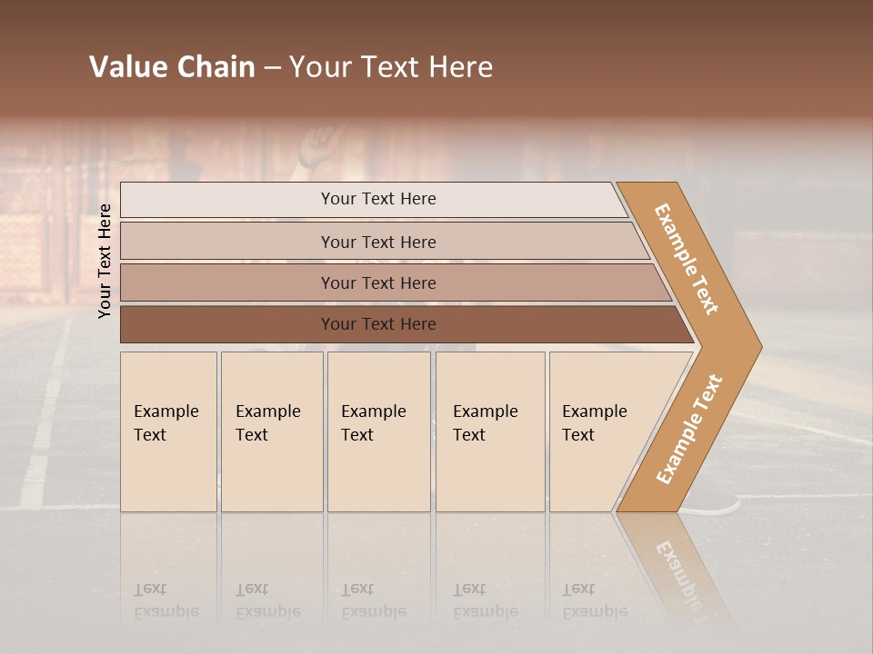 Sea Elderly Wave PowerPoint Template
