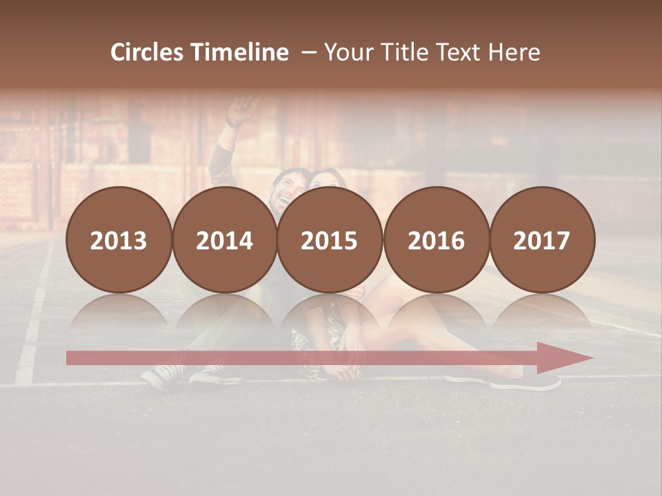 Sea Elderly Wave PowerPoint Template