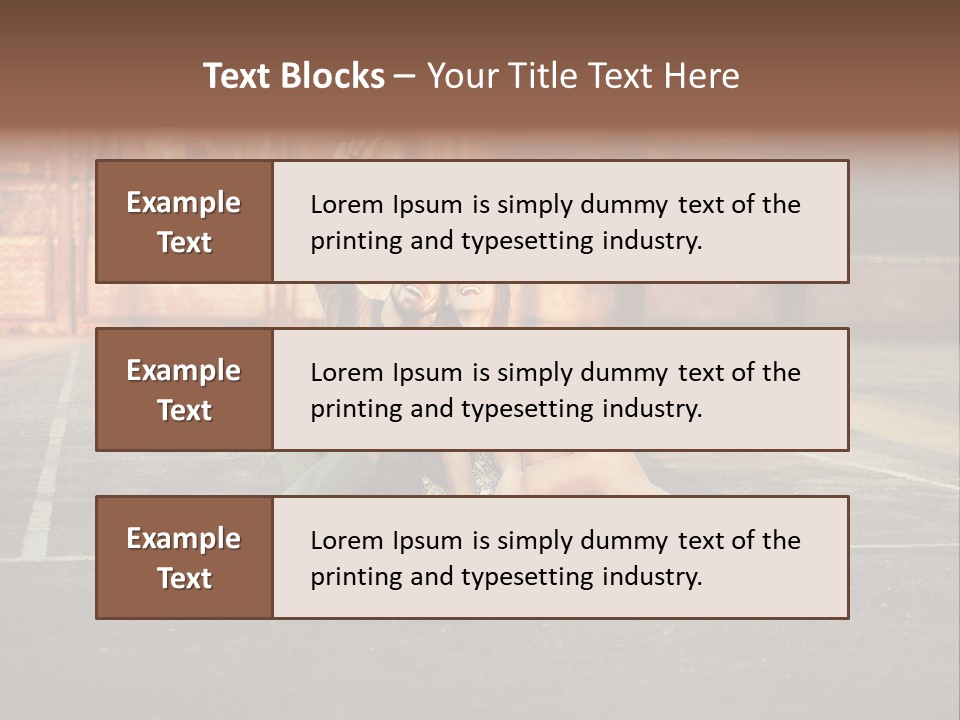 Sea Elderly Wave PowerPoint Template