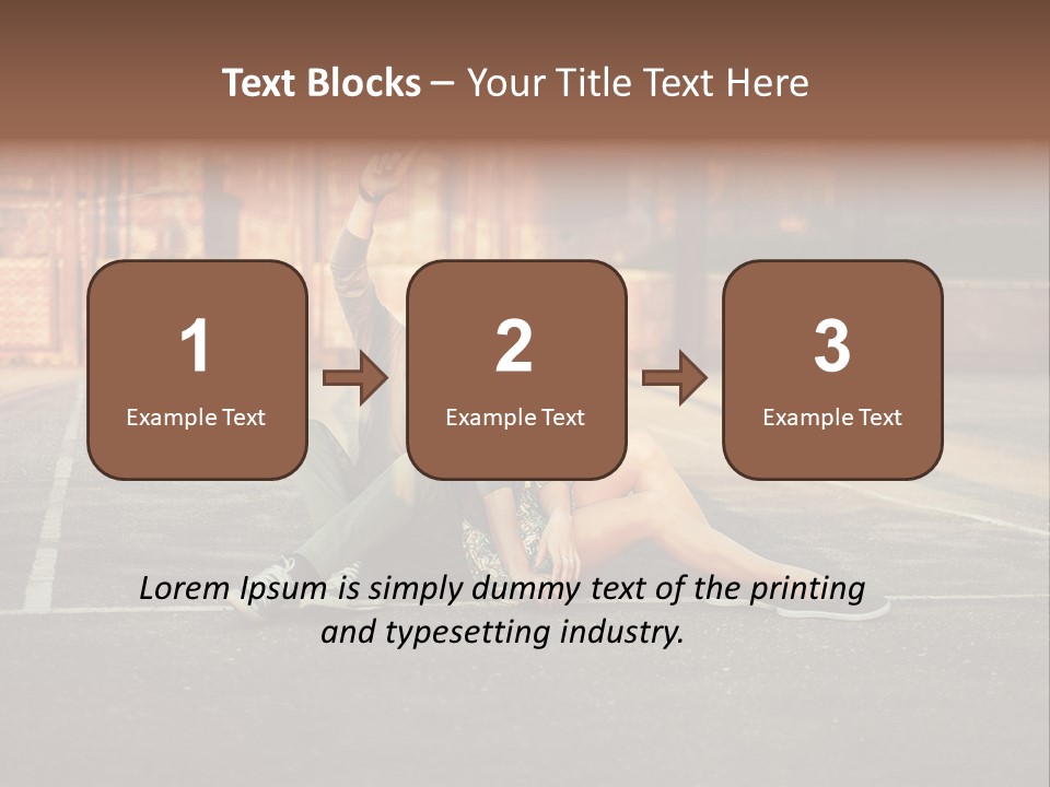 Sea Elderly Wave PowerPoint Template