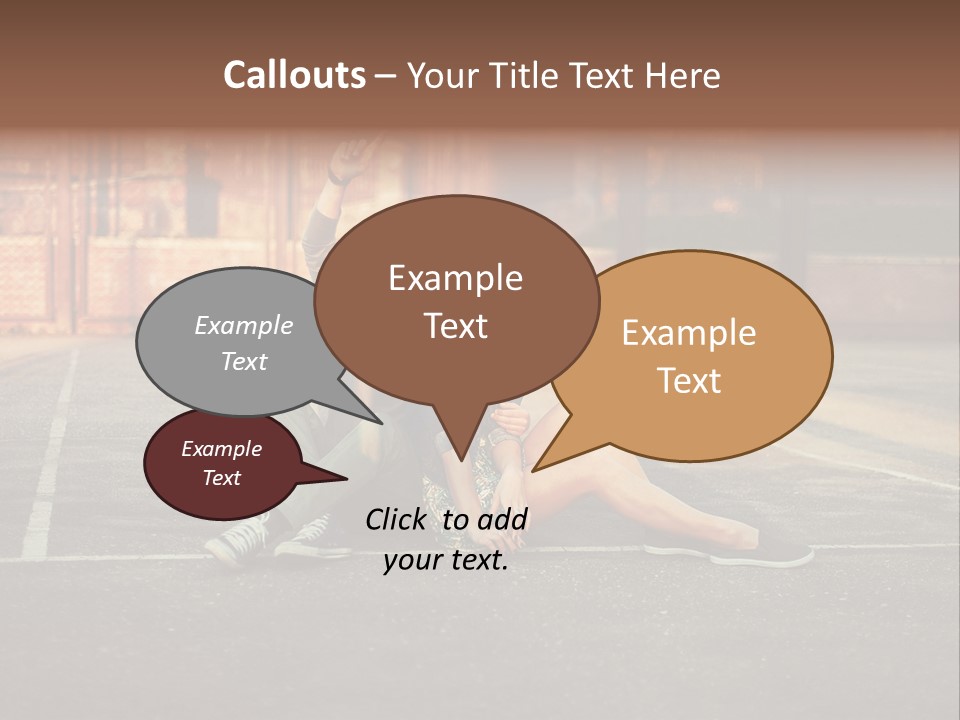 Sea Elderly Wave PowerPoint Template