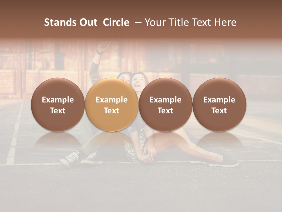 Sea Elderly Wave PowerPoint Template