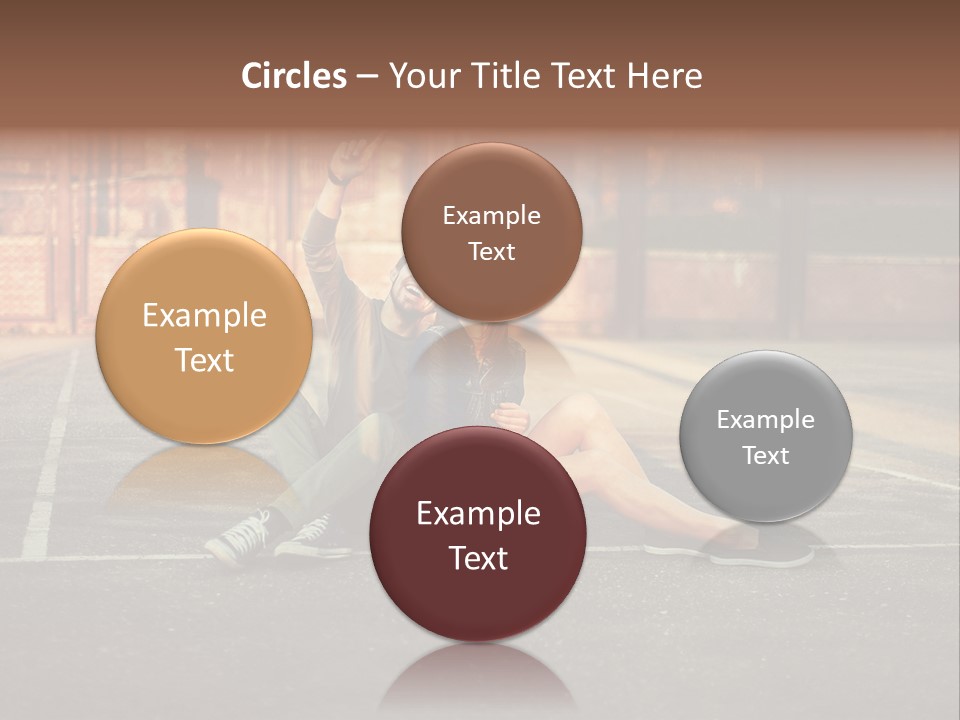 Sea Elderly Wave PowerPoint Template