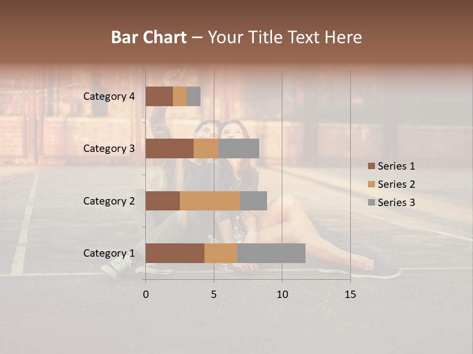 Sea Elderly Wave PowerPoint Template
