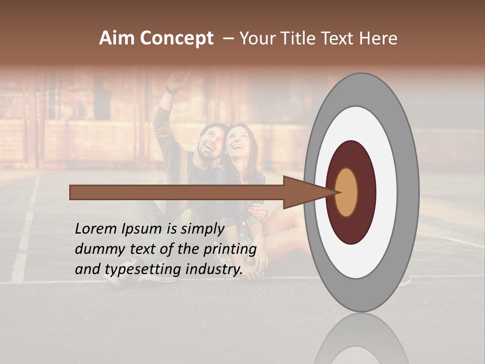 Sea Elderly Wave PowerPoint Template